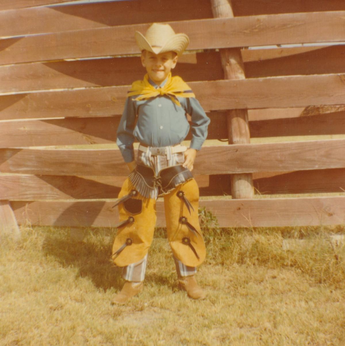 Rex Brown childhood archival photo.