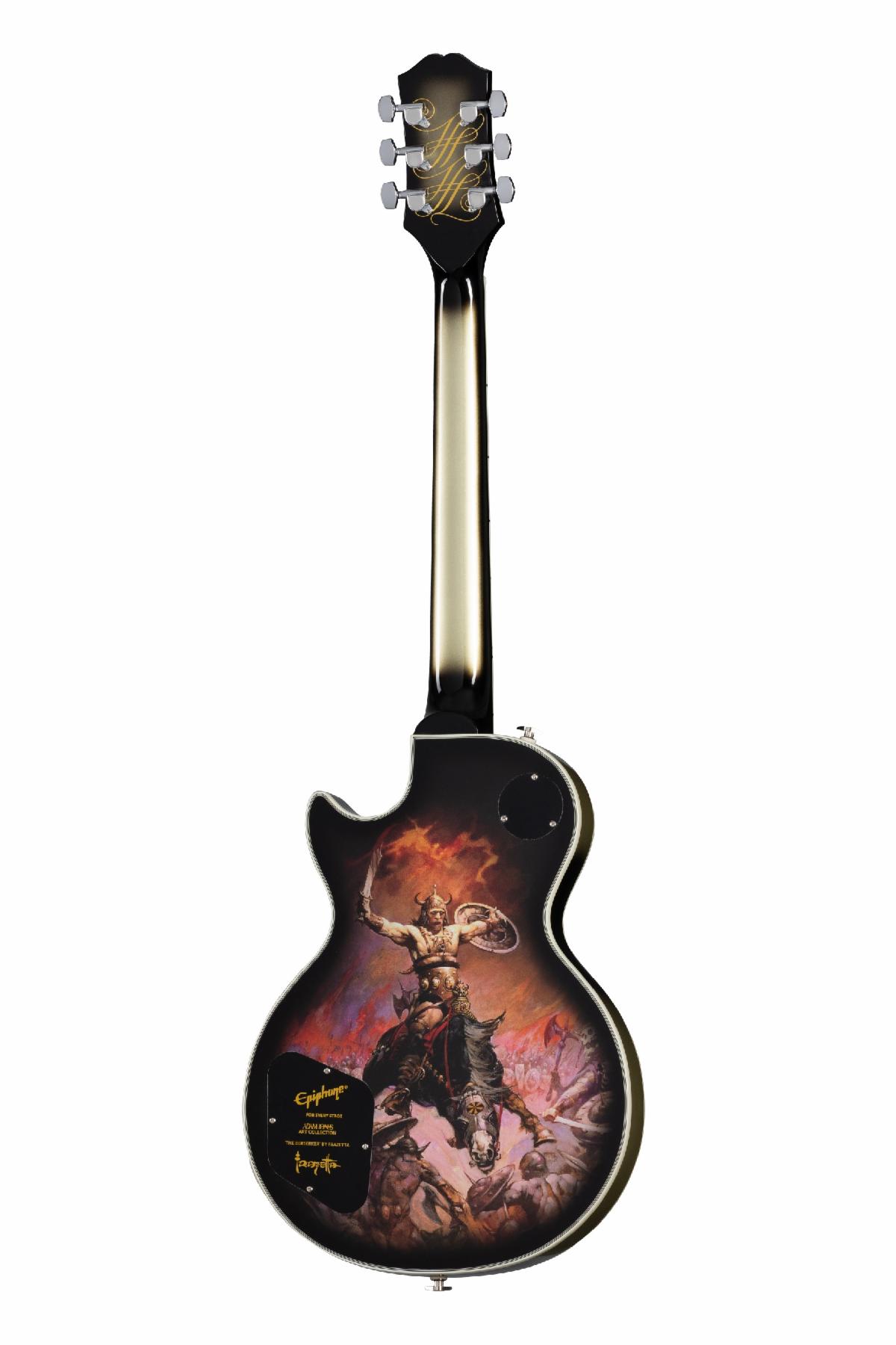 Epiphone Adam Jones Les Paul Custom Art Collection: Frazetta “The Berserker.”