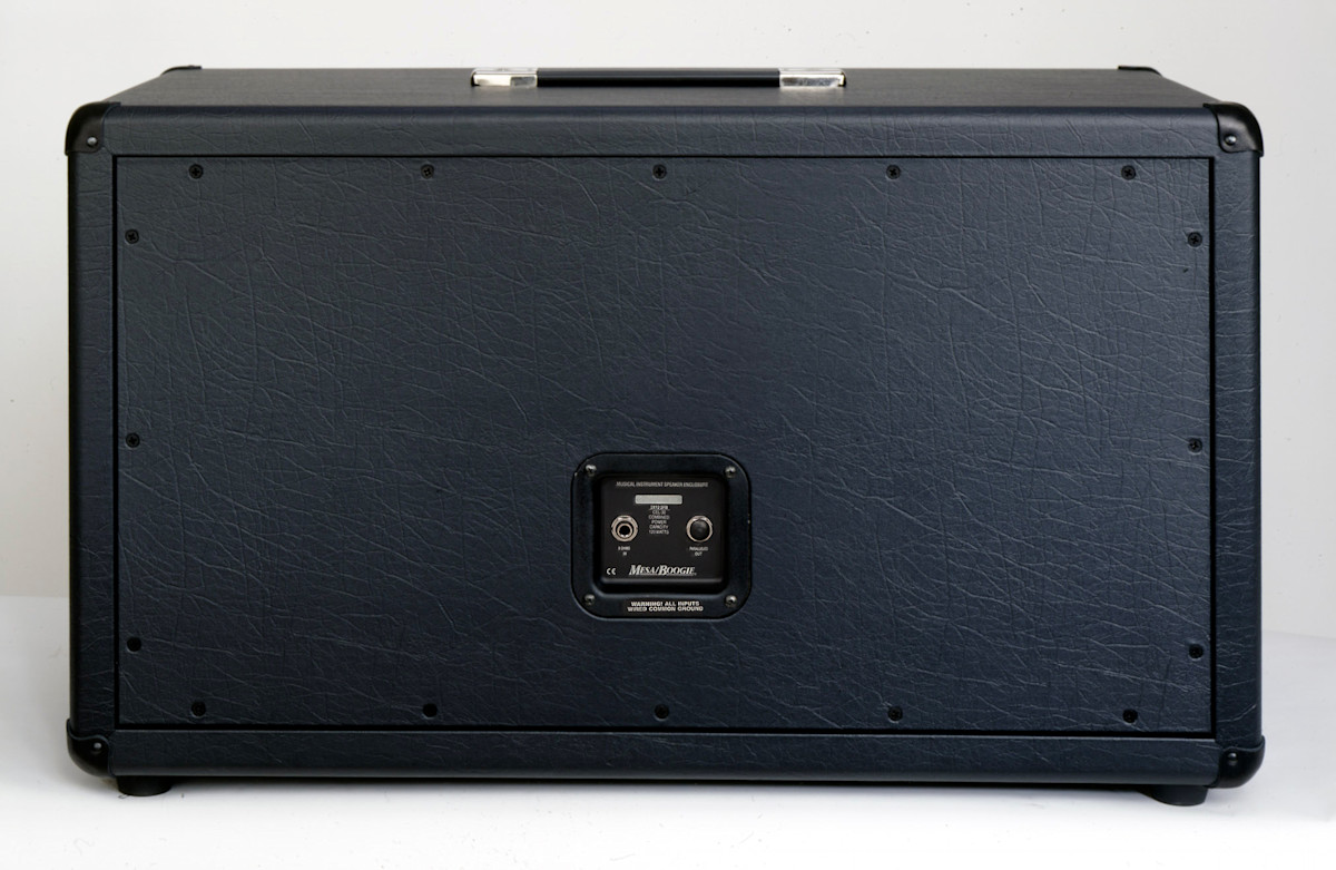 2X12 Horizontal Rectifier Cabinet, Black Taurus | Mesa/Boogie