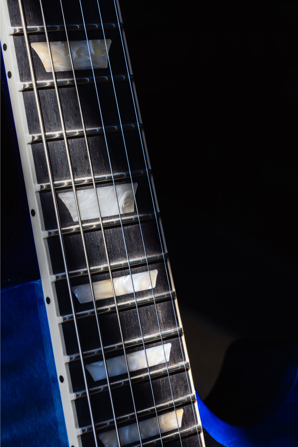 BOUND EBONY FRETBOARD