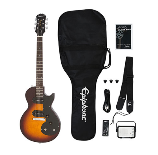 Les Paul Melody Maker Starter Pack, Vintage Sunburst | Epiphone