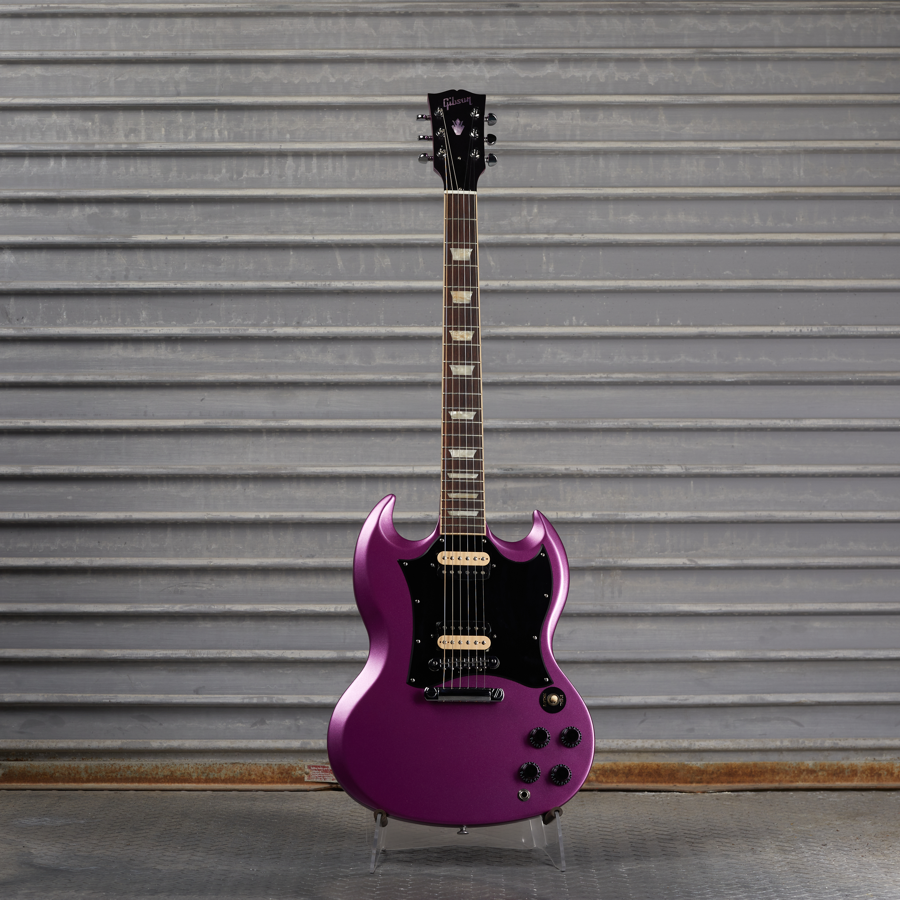 SG Standard, Mulberry Sparkle Satin | Gibson