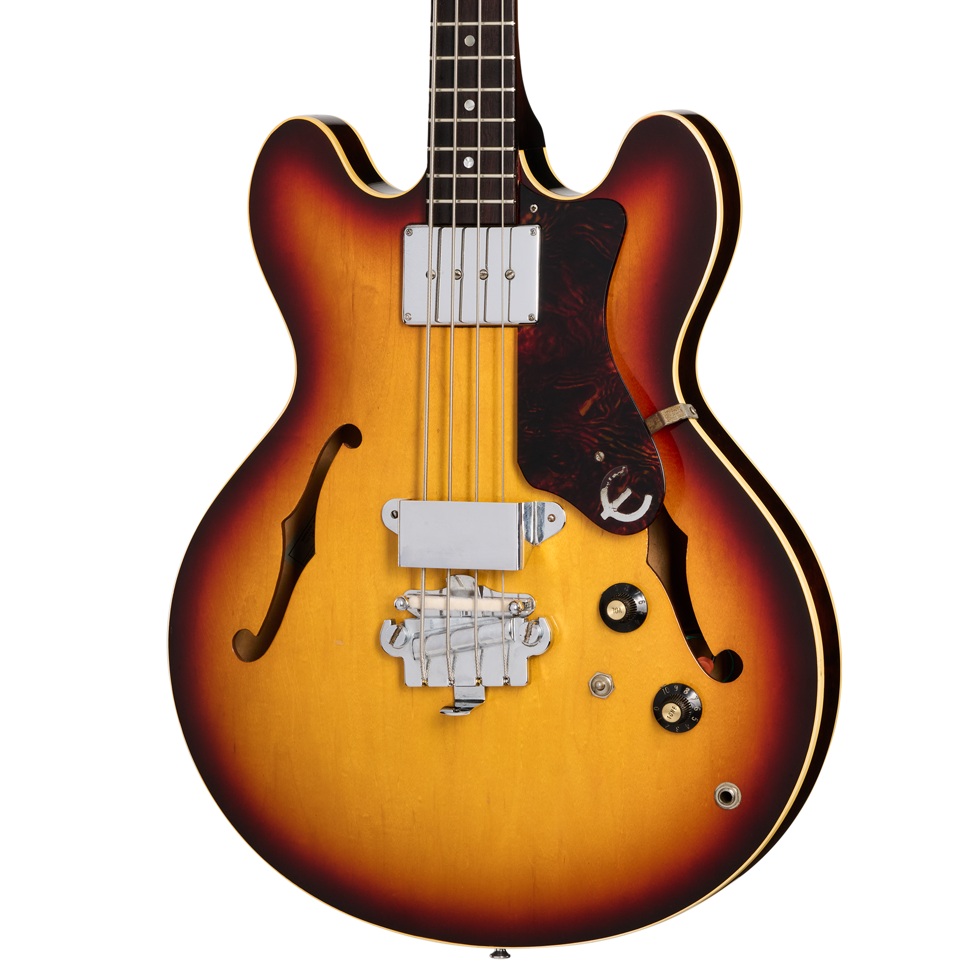 1967 Epiphone EB-232 Rivoli Bass, Royal Tan | Gibson