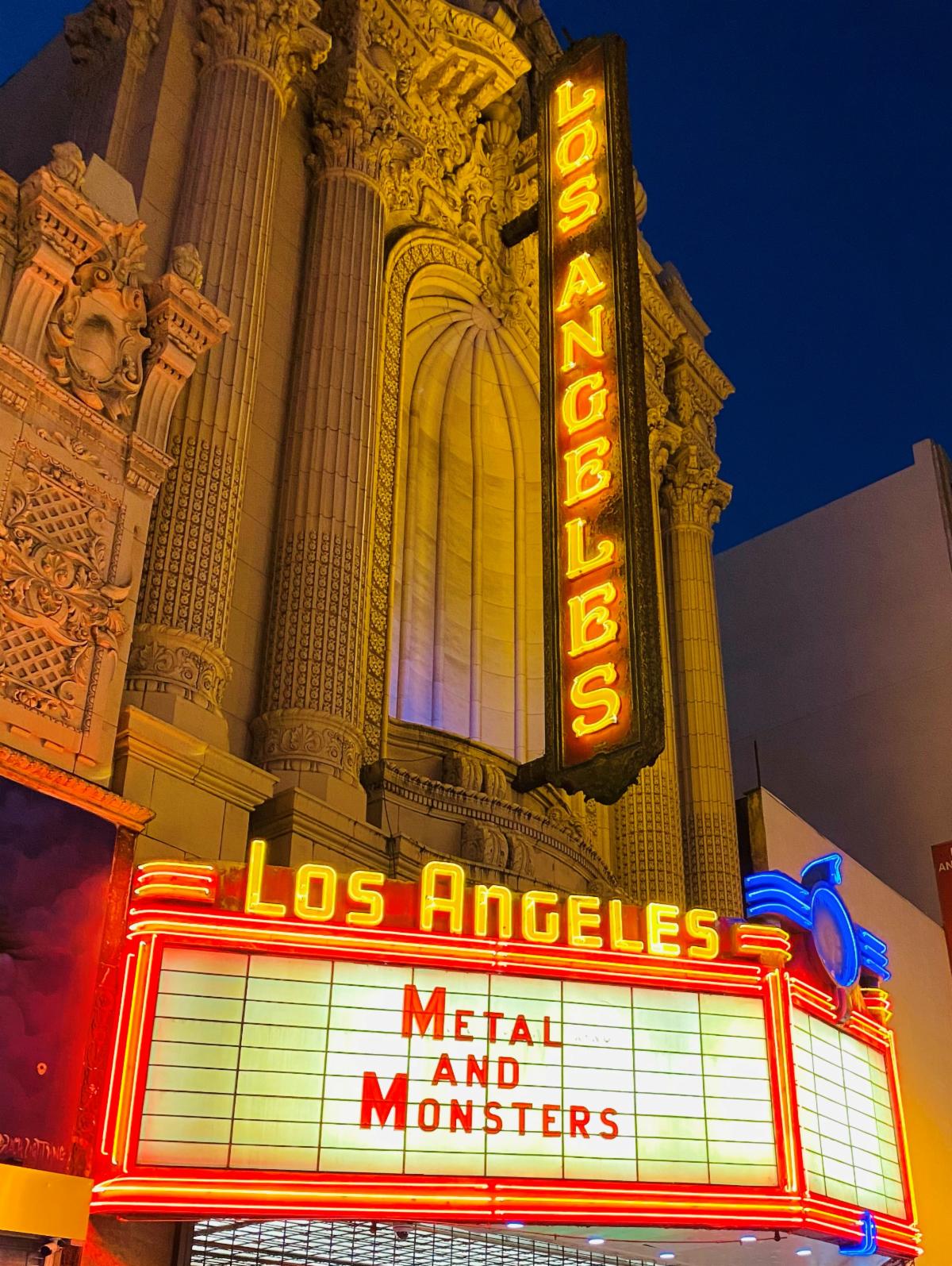 The Los Angeles Theatre in downtown L.A. Photo credit: Todd Harapiak.