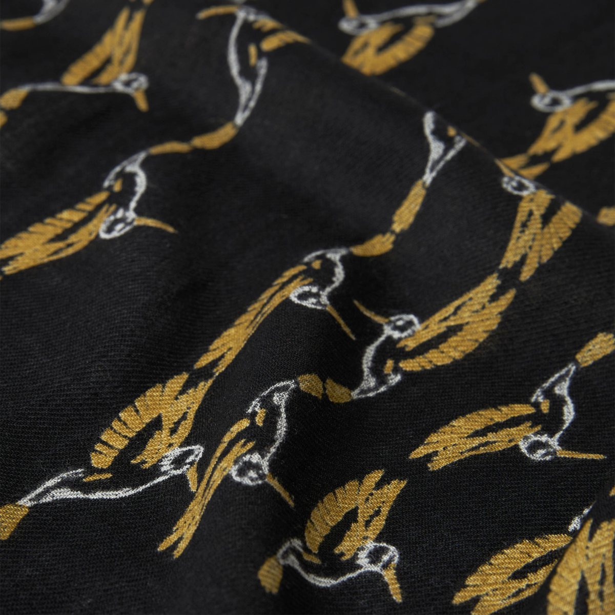 Billy Reid x Gibson Rocker Scarf Black Gibson