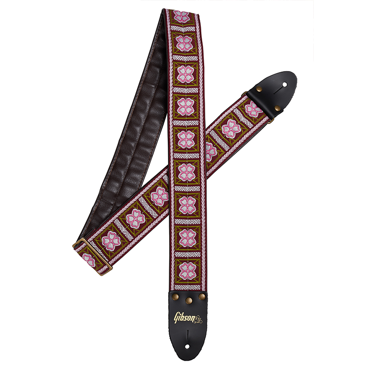 gibson retro guitar strap