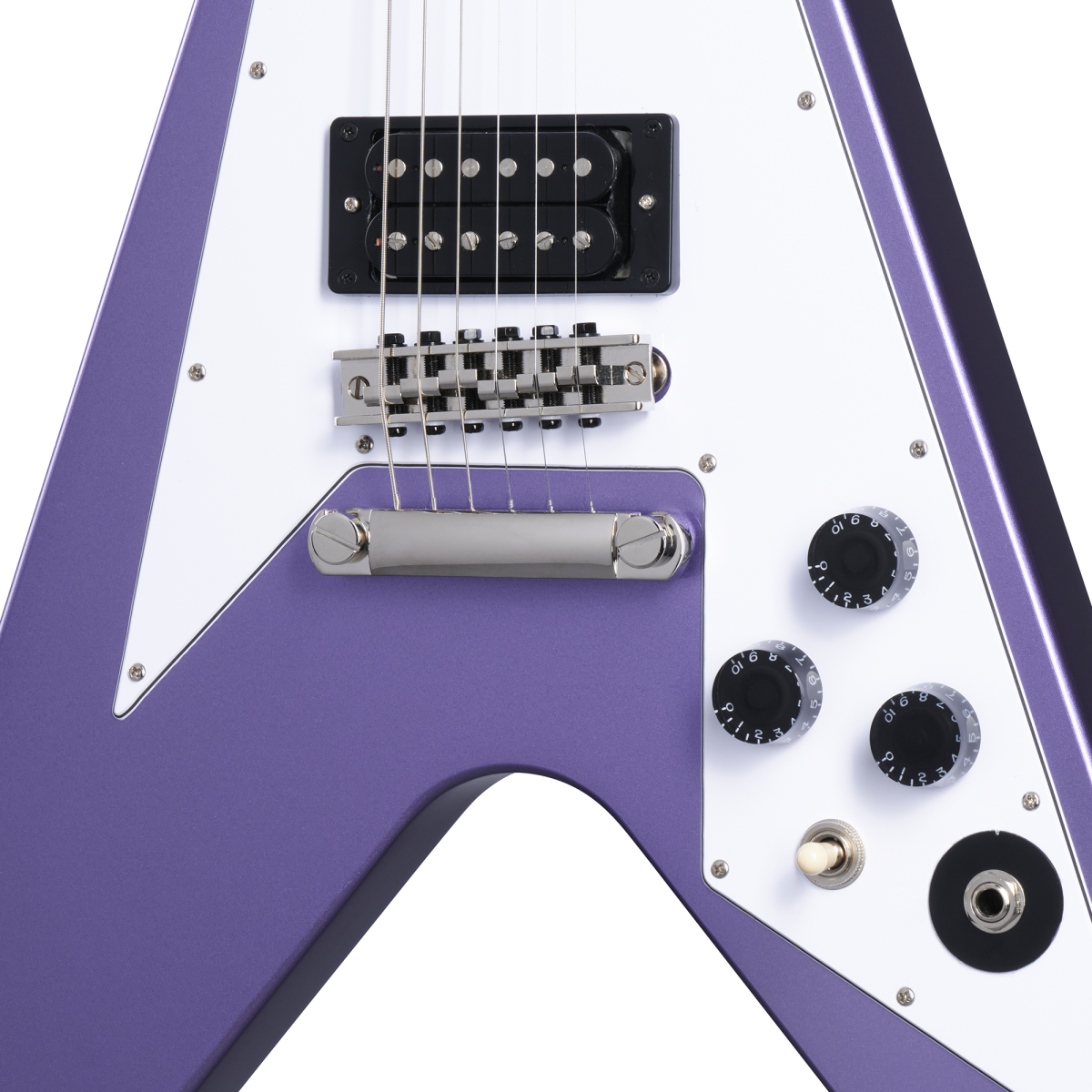 Kirk Hammett 1979 Flying V, Purple Metallic | Epiphone