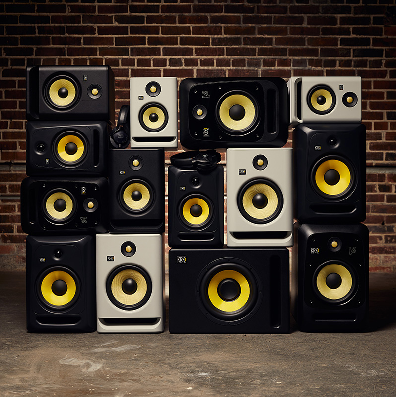 image KRK Studio Monitors & Headphones