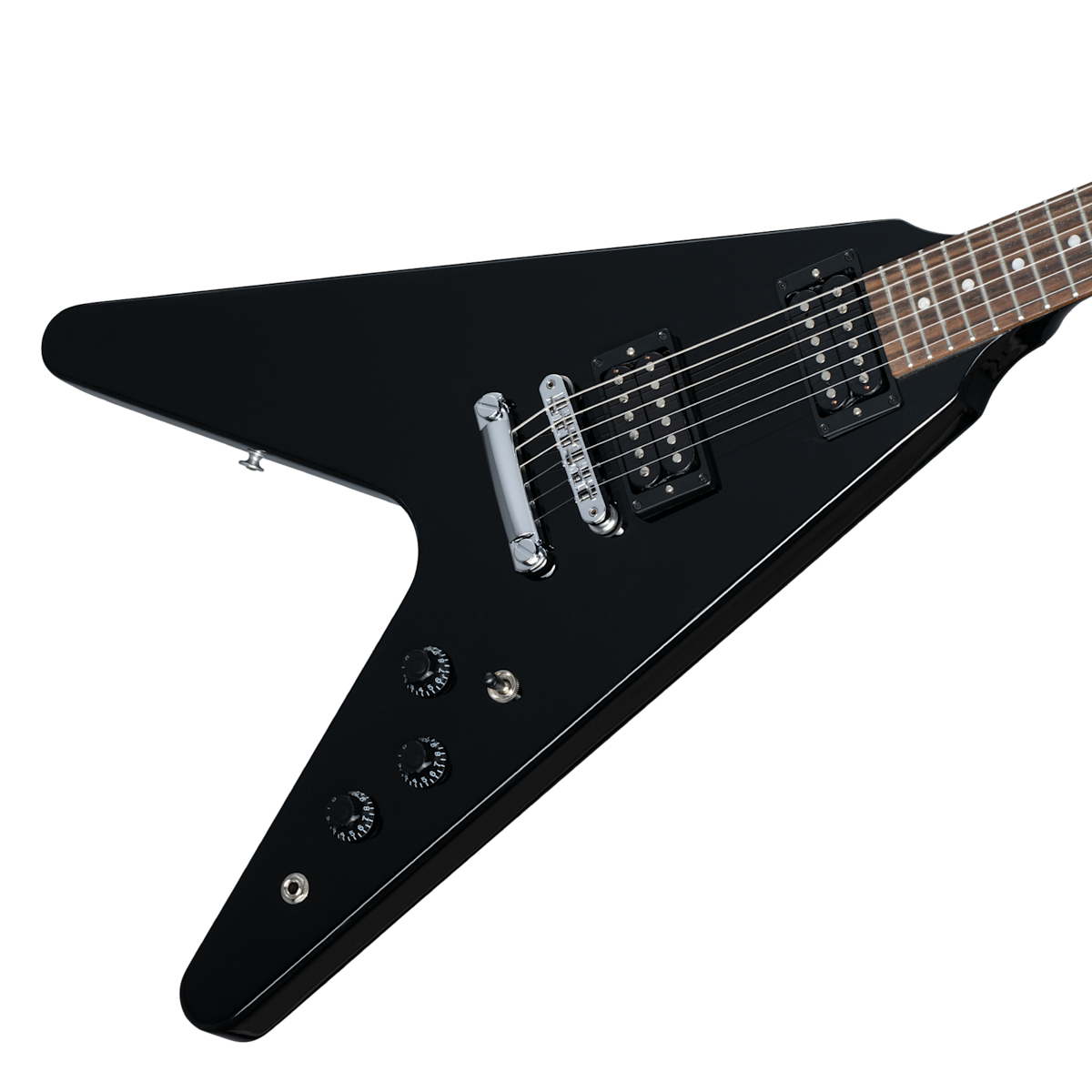 80s Flying V, Ebony | Gibson