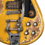 tv yellow knobs