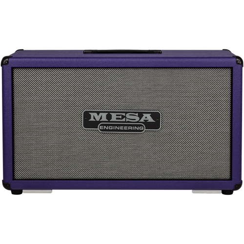 Custom Configured 2X12 Horizontal Rectifier Cabinet, Purple Bronco 