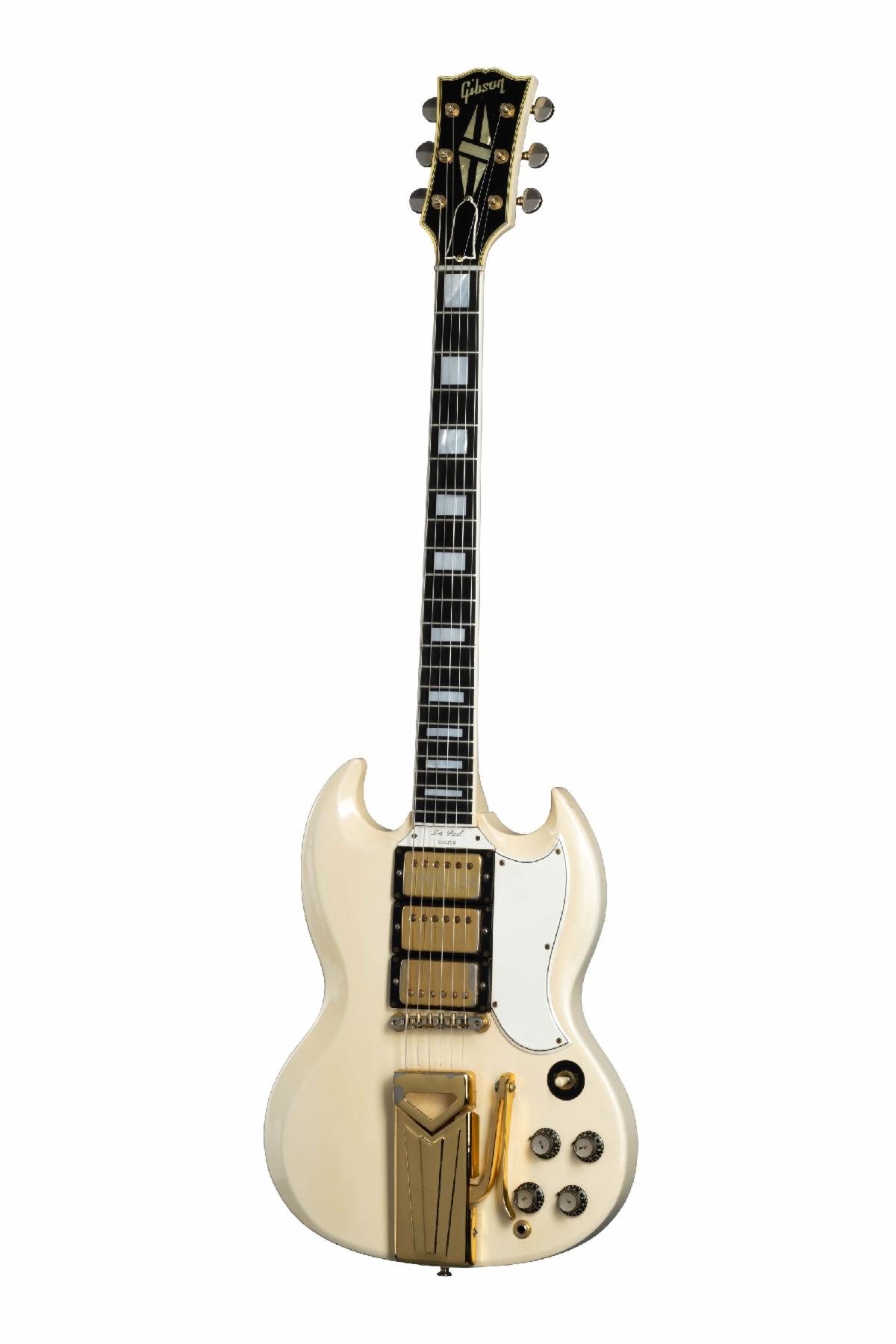The 1958 Gibson Les Paul Custom “Black Beauty.”