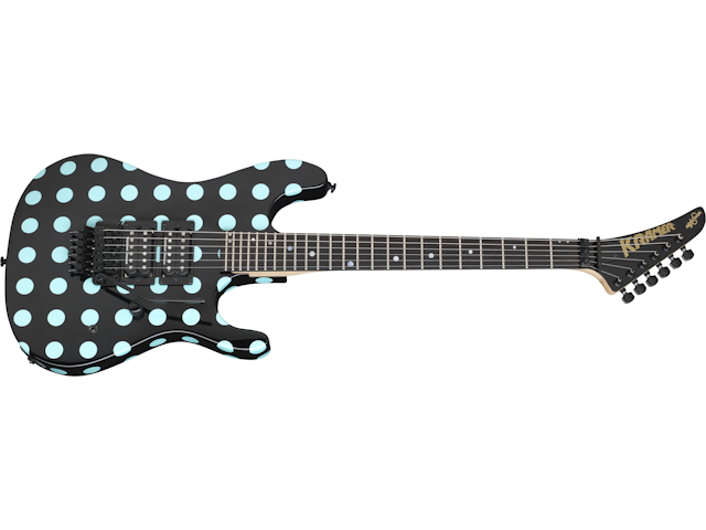 Kramer | NightSwan, Black with Blue Polka Dots