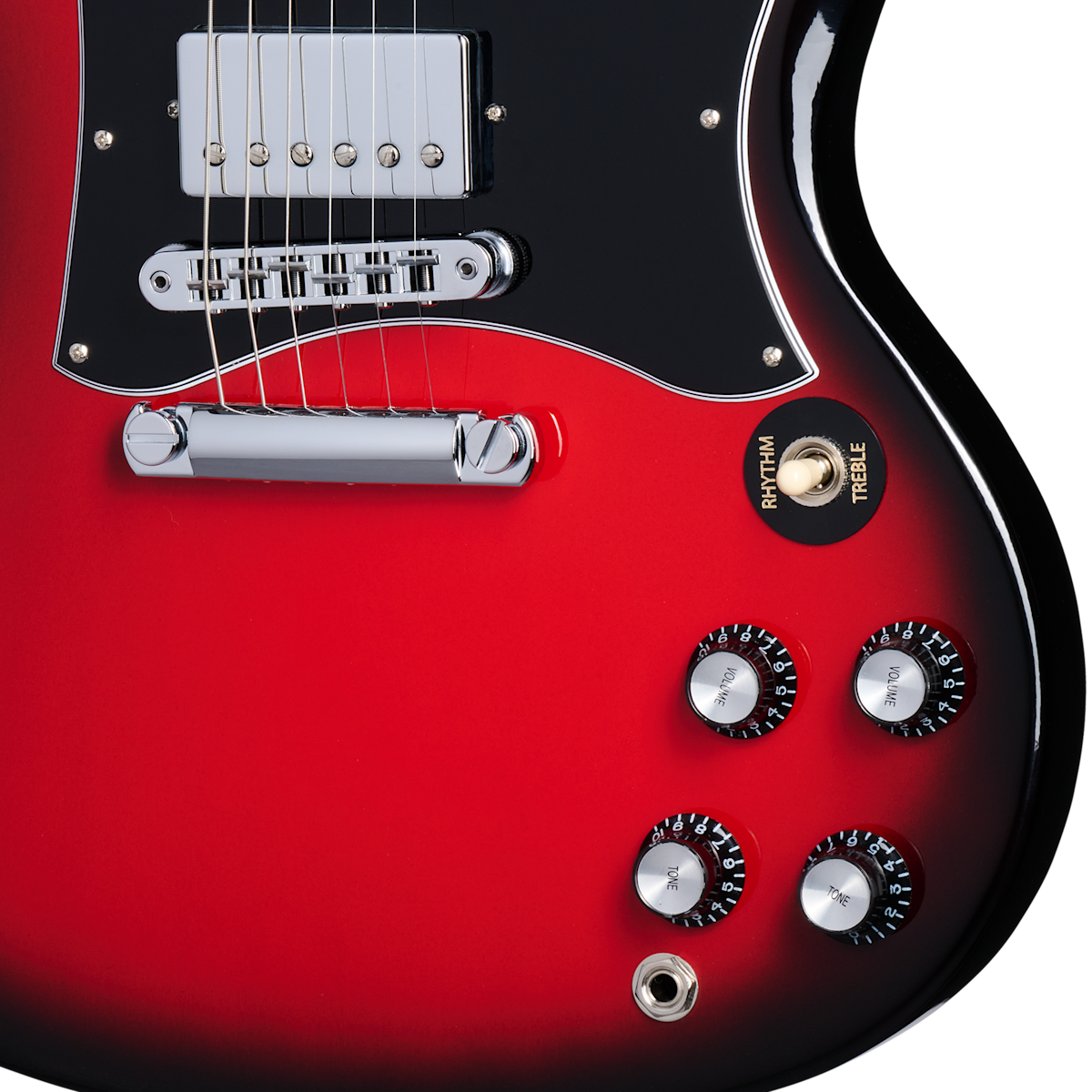 Gibson red on sale electric guitar