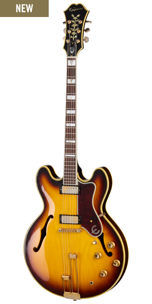 Epiphone SheratonⅡ ビンテージ セミアコ gibsonロゴ Epiphone SheratonⅡ ビンテージ セミアコ gibsonロゴ（Epiphone
