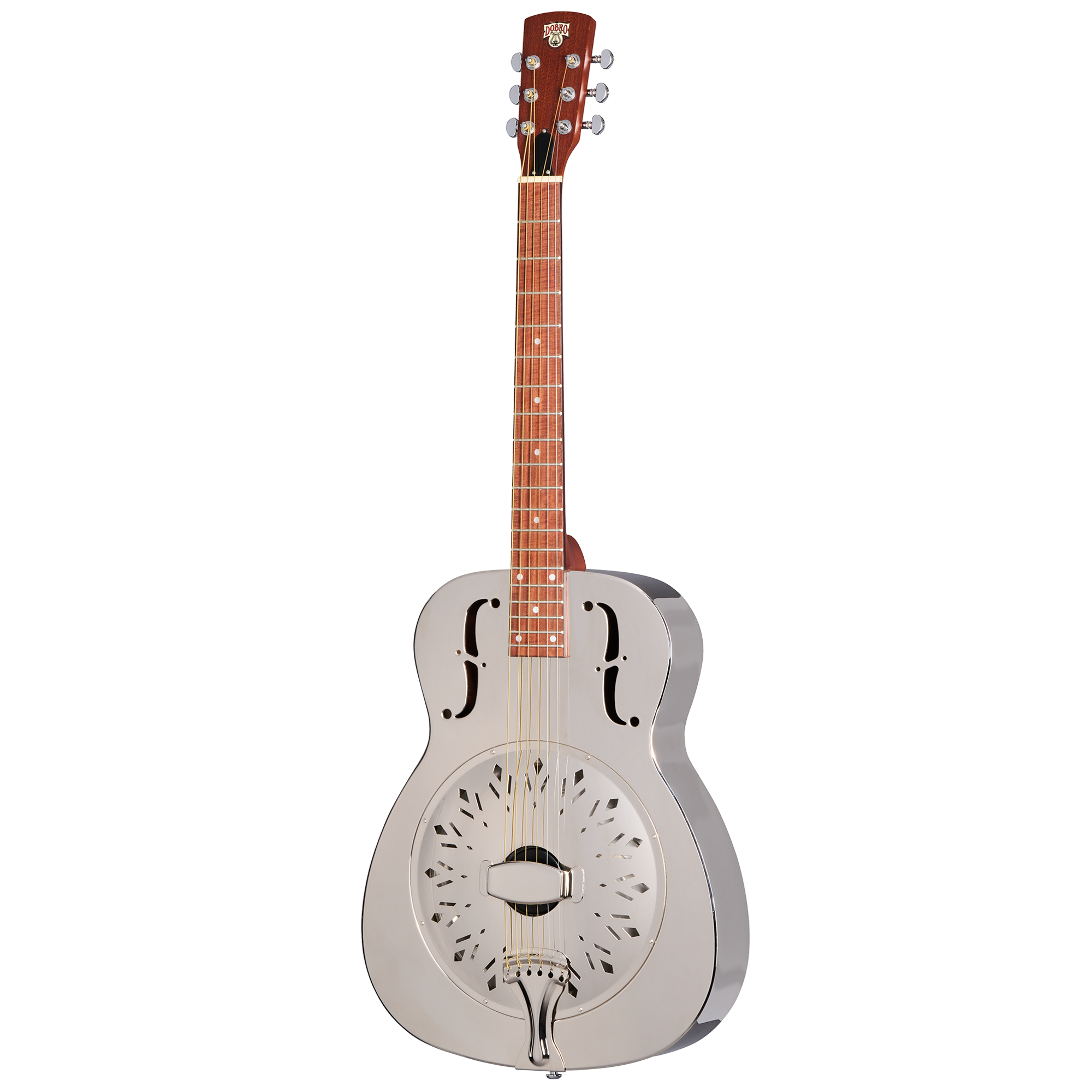 Dobro Hound Dog M-14 Metalbody (Round Neck), Nickel | Epiphone