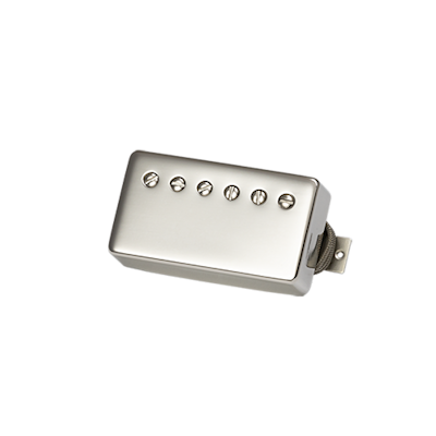 Custombucker Plus (Double Black, True Historic Nickel Cover, Unpotted, 2-Conductor, Alnico 3, 8.6K) 