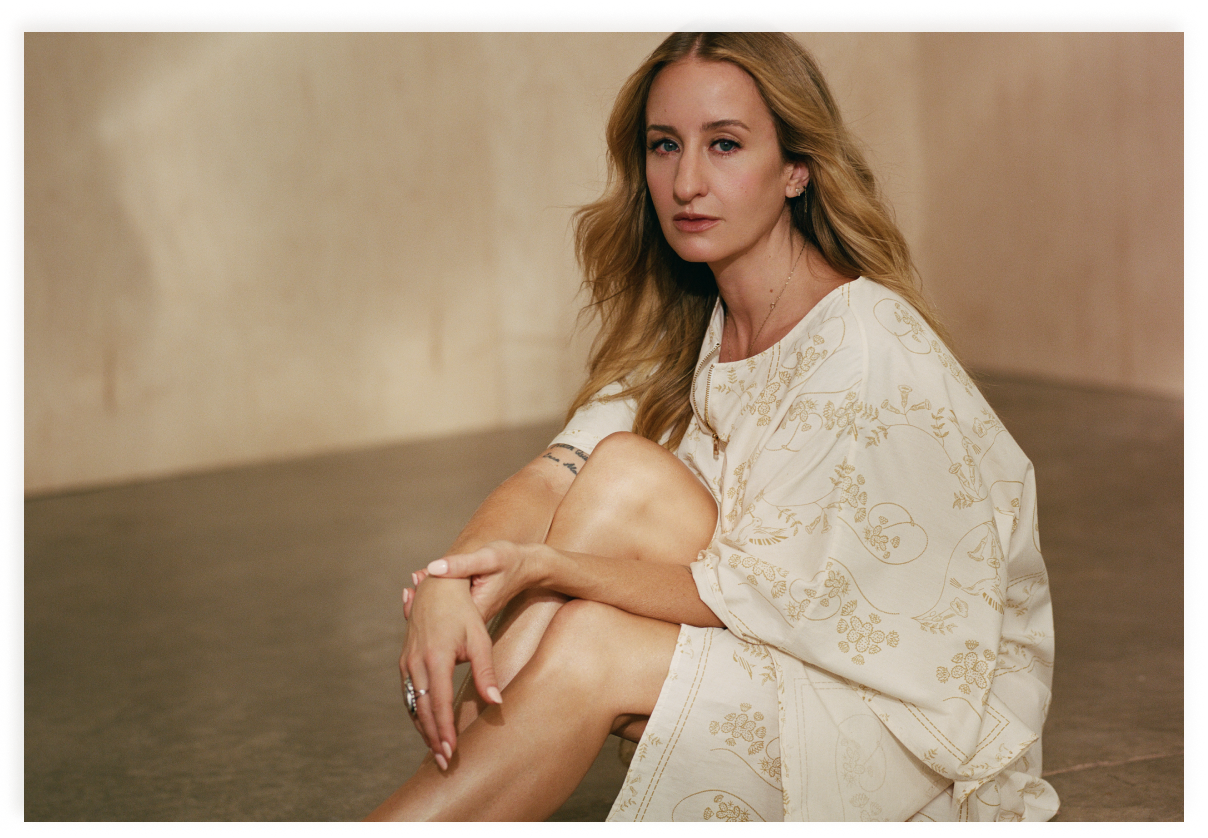 Margo Price wears the Hummingbird Bandanna Dress.