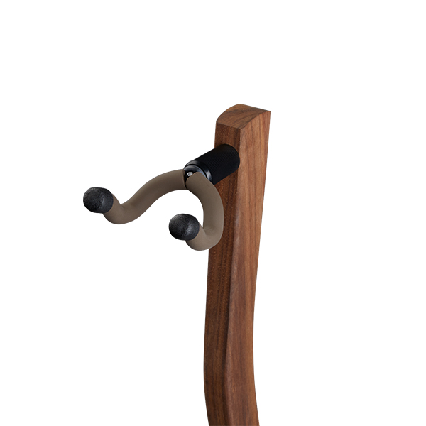 Handcrafted Wooden Guitar Stand, Walnut