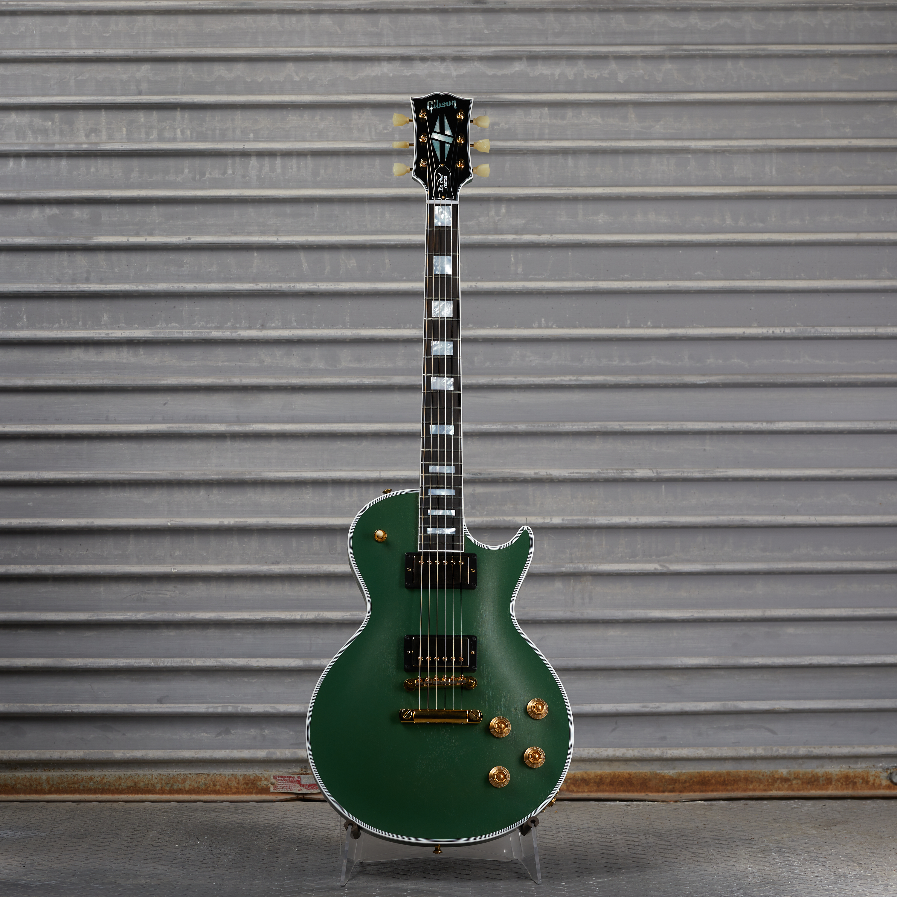 1957 Les Paul Custom Reissue, Deep Kelp Satin | Gibson