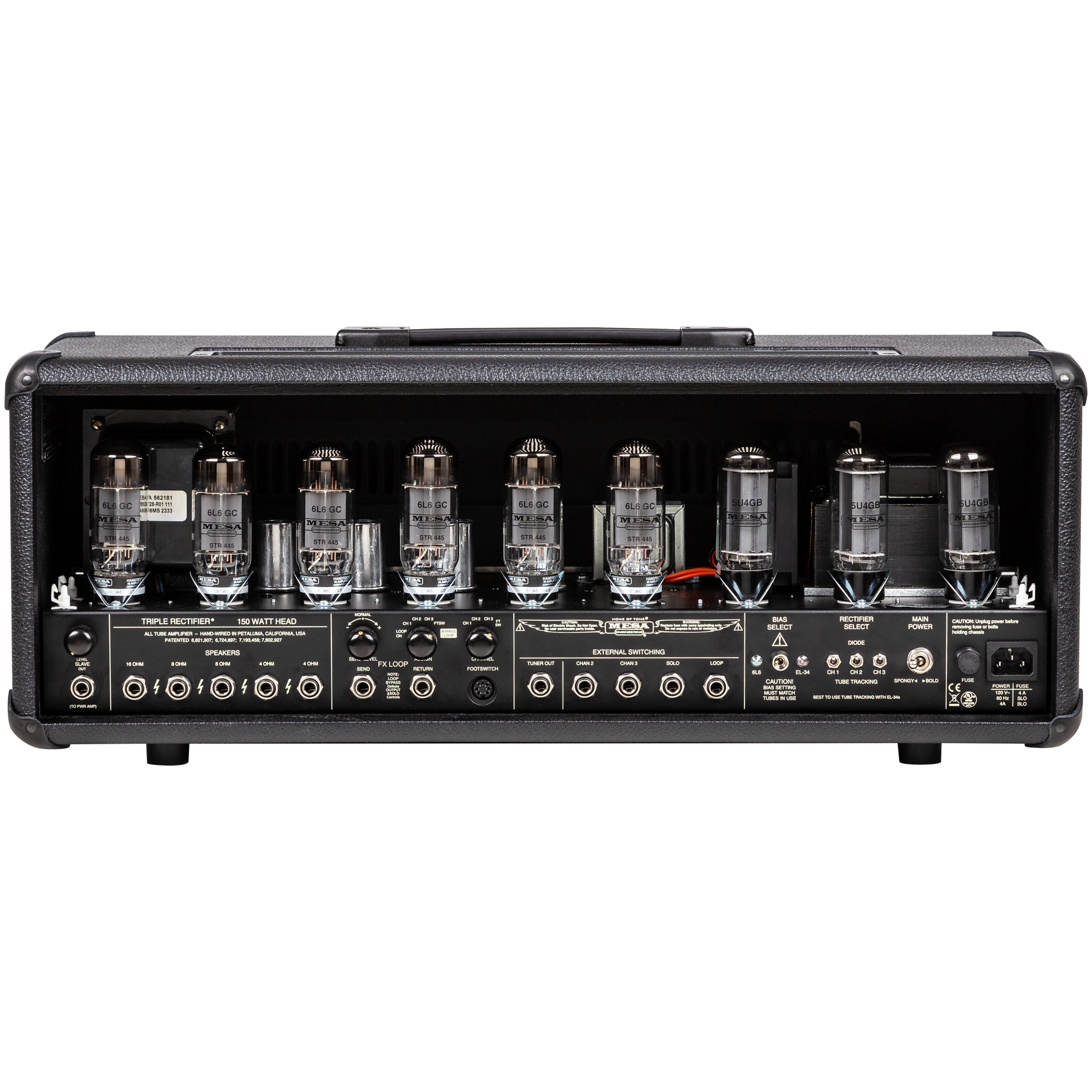 Triple Rectifier Head, Black Bronco | Mesa/Boogie