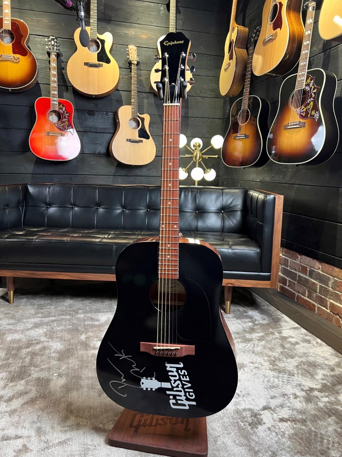 Darius Rucker - Signed Gibson Gives Epiphone DR-100 Acoustic; Lot # 2463405