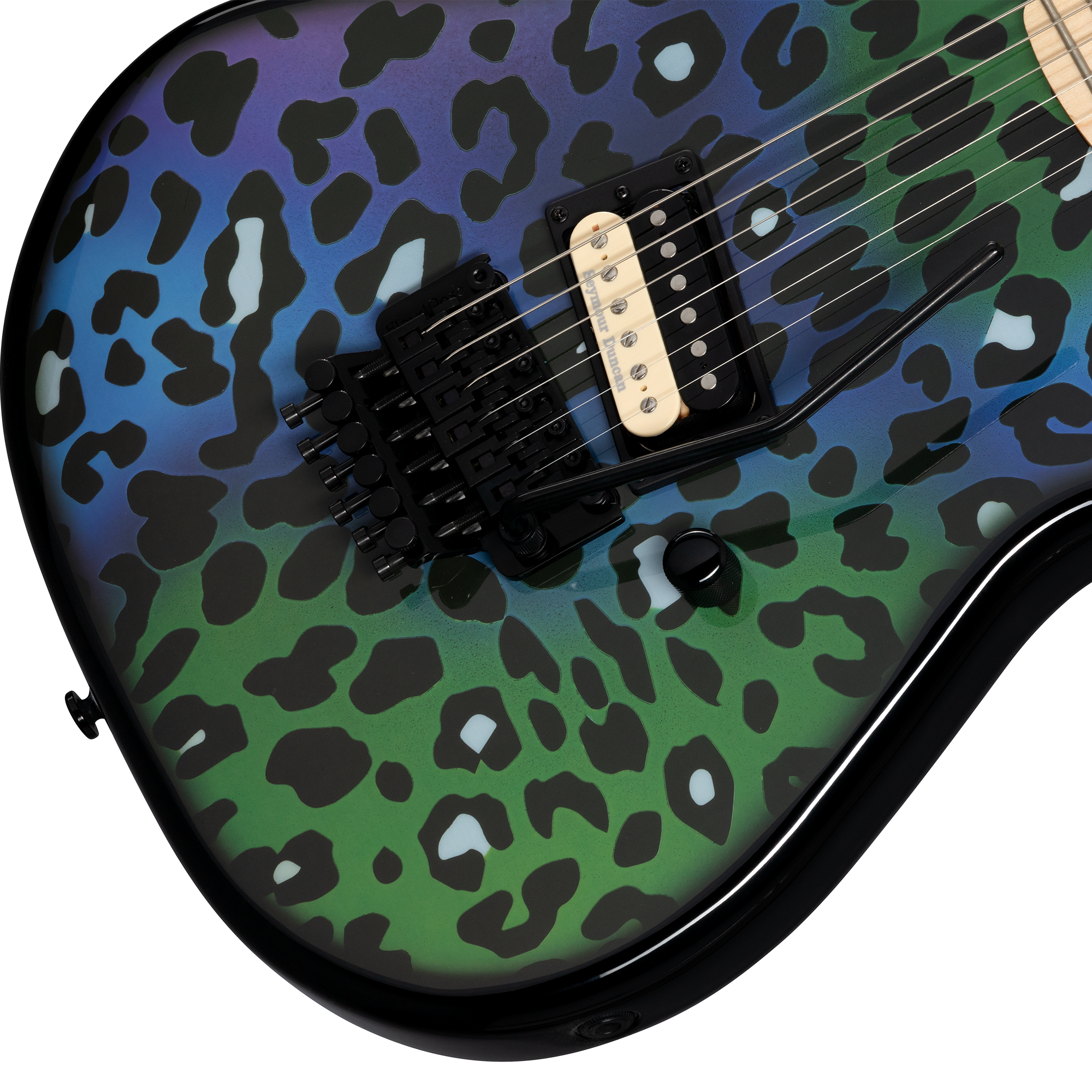 Kramer | Baretta, Custom Graphics, “Feral Cat” Rainbow Leopard