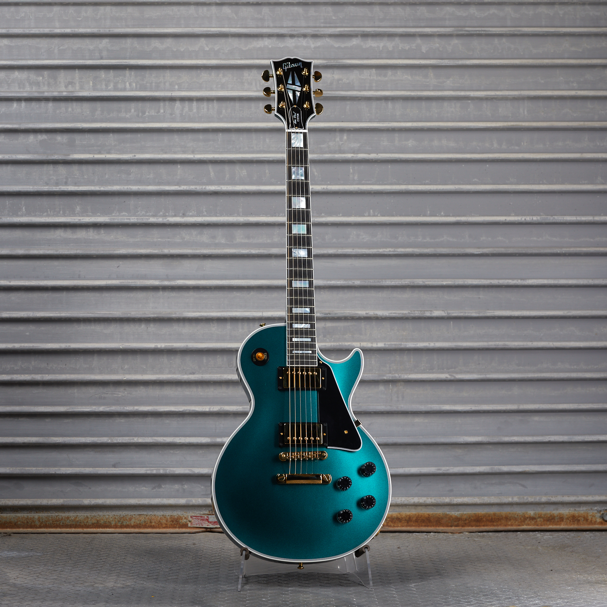 Les Paul Custom, Jade Metallic | Gibson