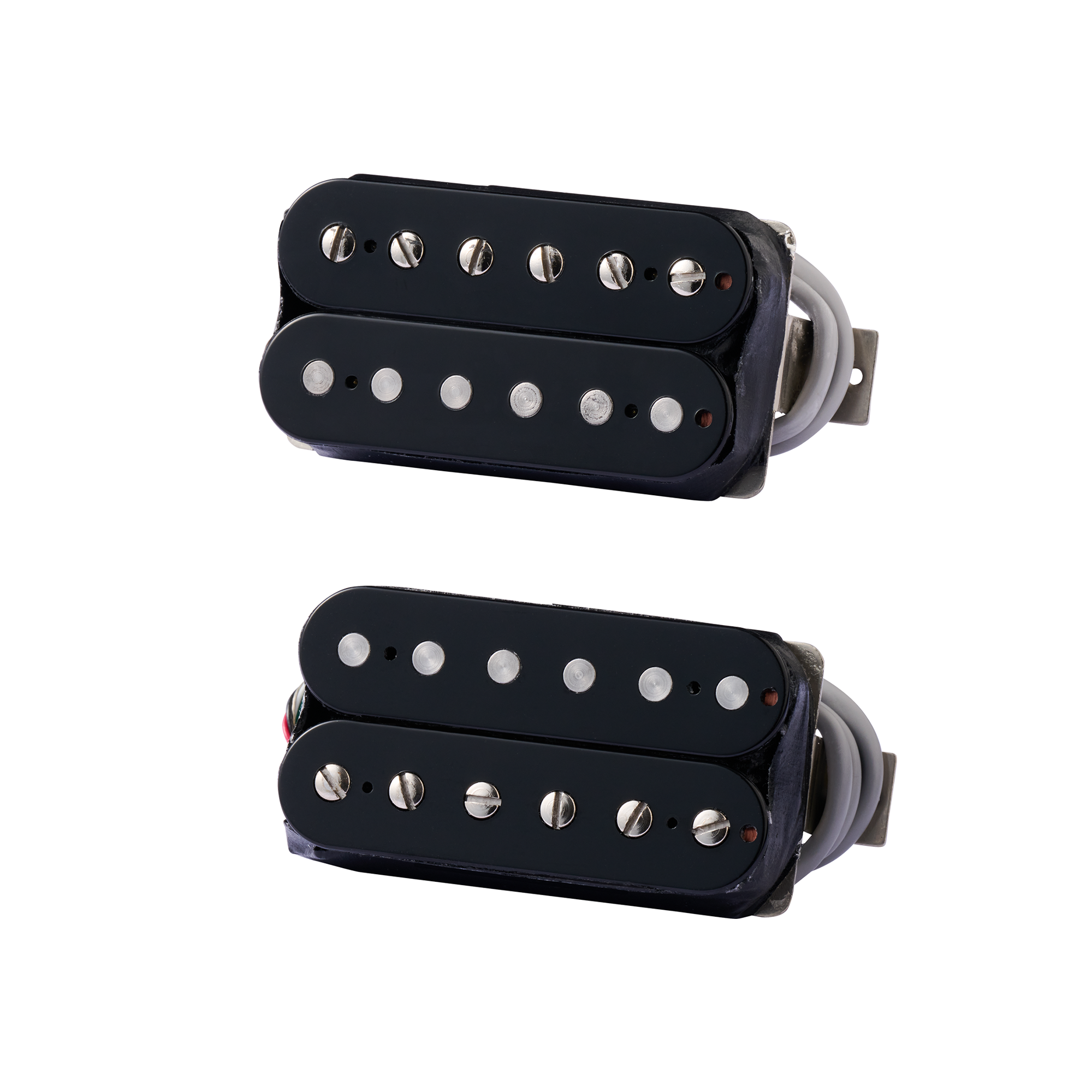 496R/500T Set (Double Black, 4-Conductor, Potted, Ceramic, 496R: 8.4K,  500T: 15.2K) | Gibson