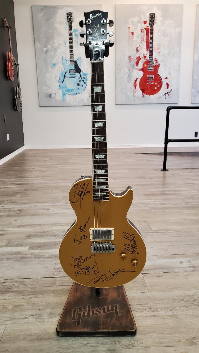 Aerosmith and Joe Perry Signed 