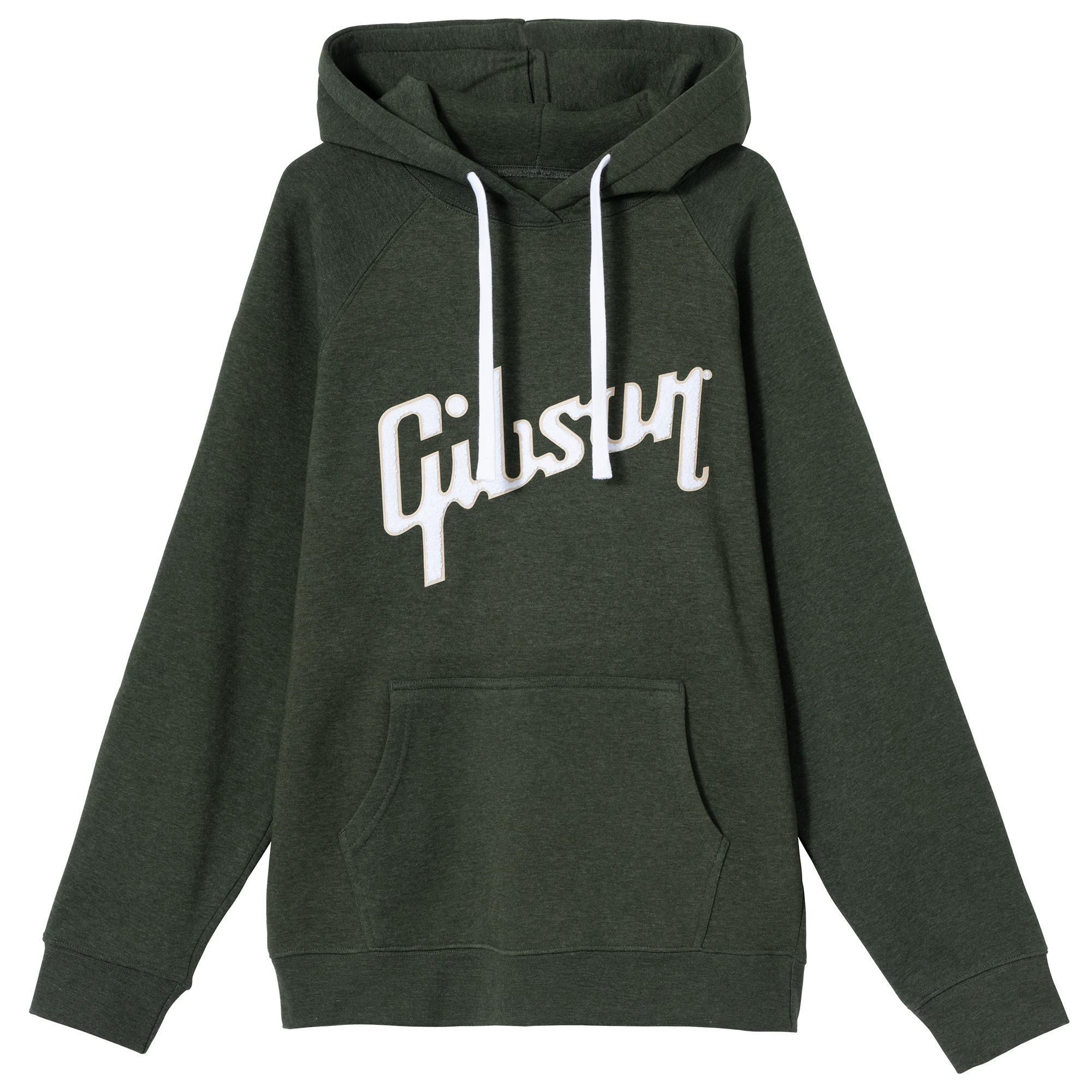 Chenille Logo Pullover (Heather Green) - Gibson