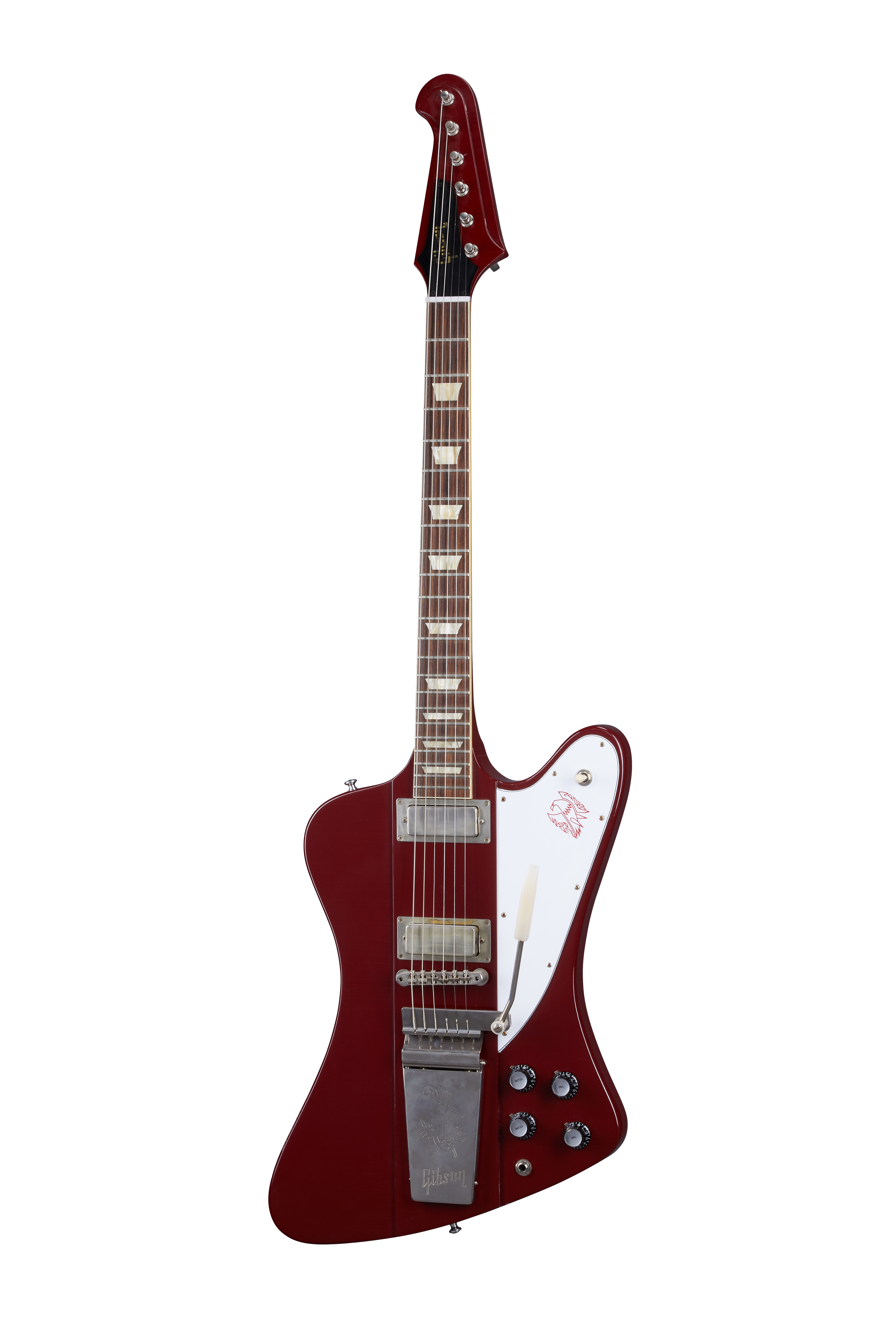 Red Aged Vibrola V Light Red | Gibson Ultra Maestro With Firebird 1963 Ember Ember