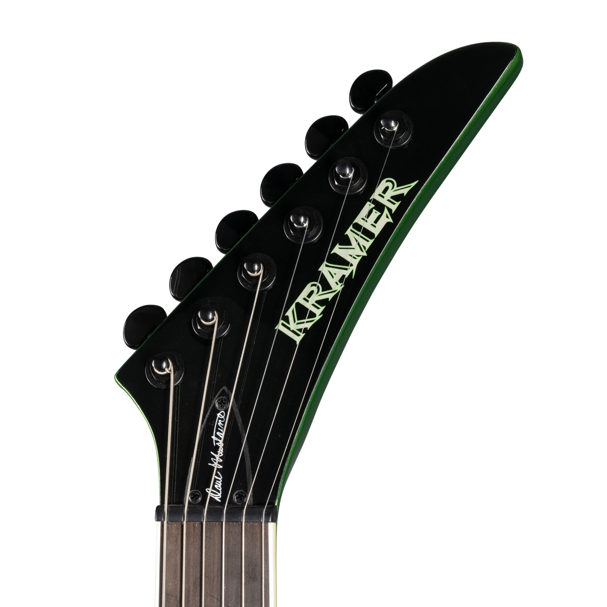 Kramer | Dave Mustaine Vanguard Rust in Peace Alien Tech Green