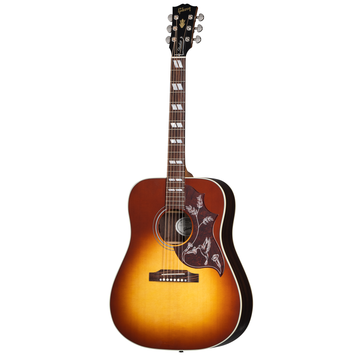 Hummingbird Studio Rosewood, Satin Rosewood Burst | Gibson