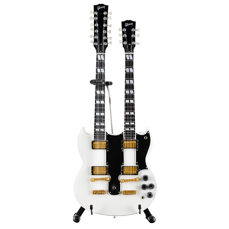 AXE HEAVEN EDS-1275 Alpine White Mini Guitar Model