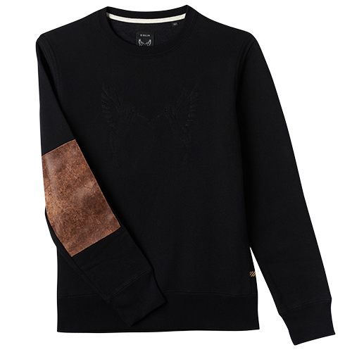 Gibson Billy Reid x Gibson Dover Crewneck Sweatshirt Black