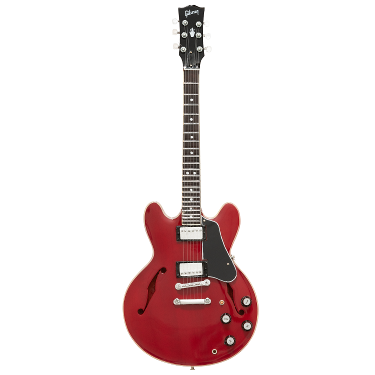 AXE HEAVEN® ES-335 Faded Cherry 1:4 Scale Mini Guitar Model