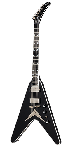 Black and white flying v deals