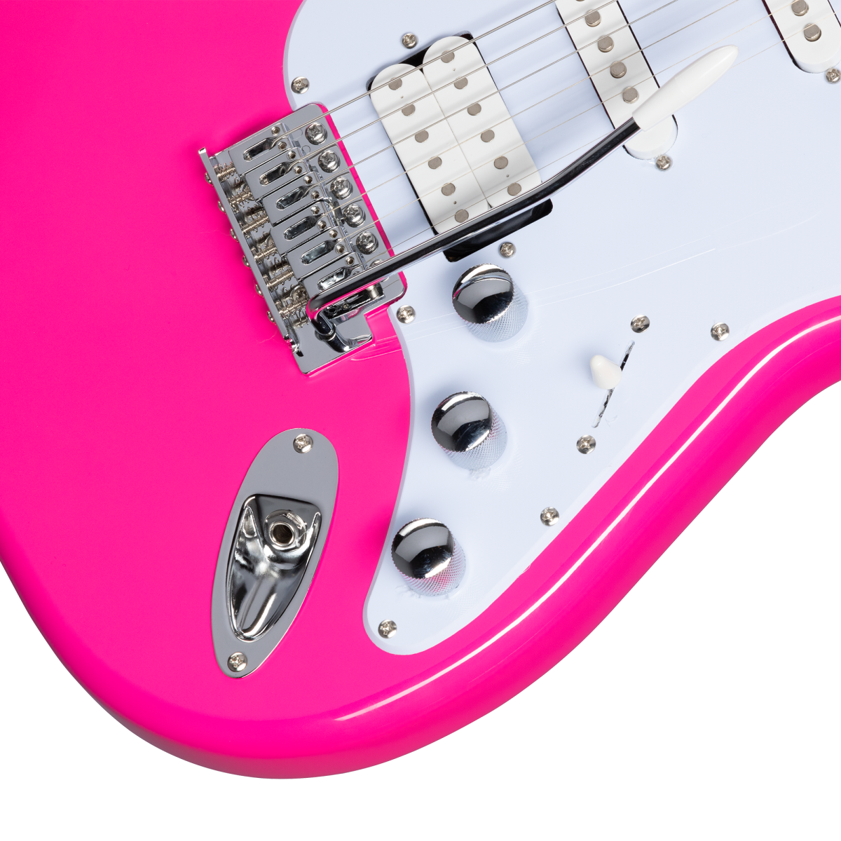 Kramer Focus VT-211S Electric Guitar - Hot Pink