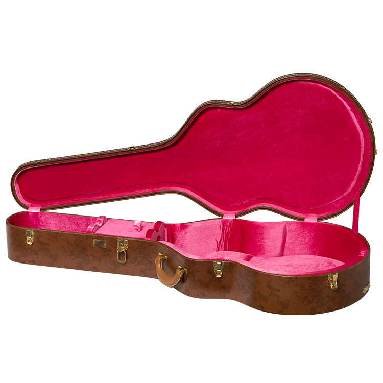 Lifton Historic Brown/Pink Hardshell Case, J-185, | Gibson