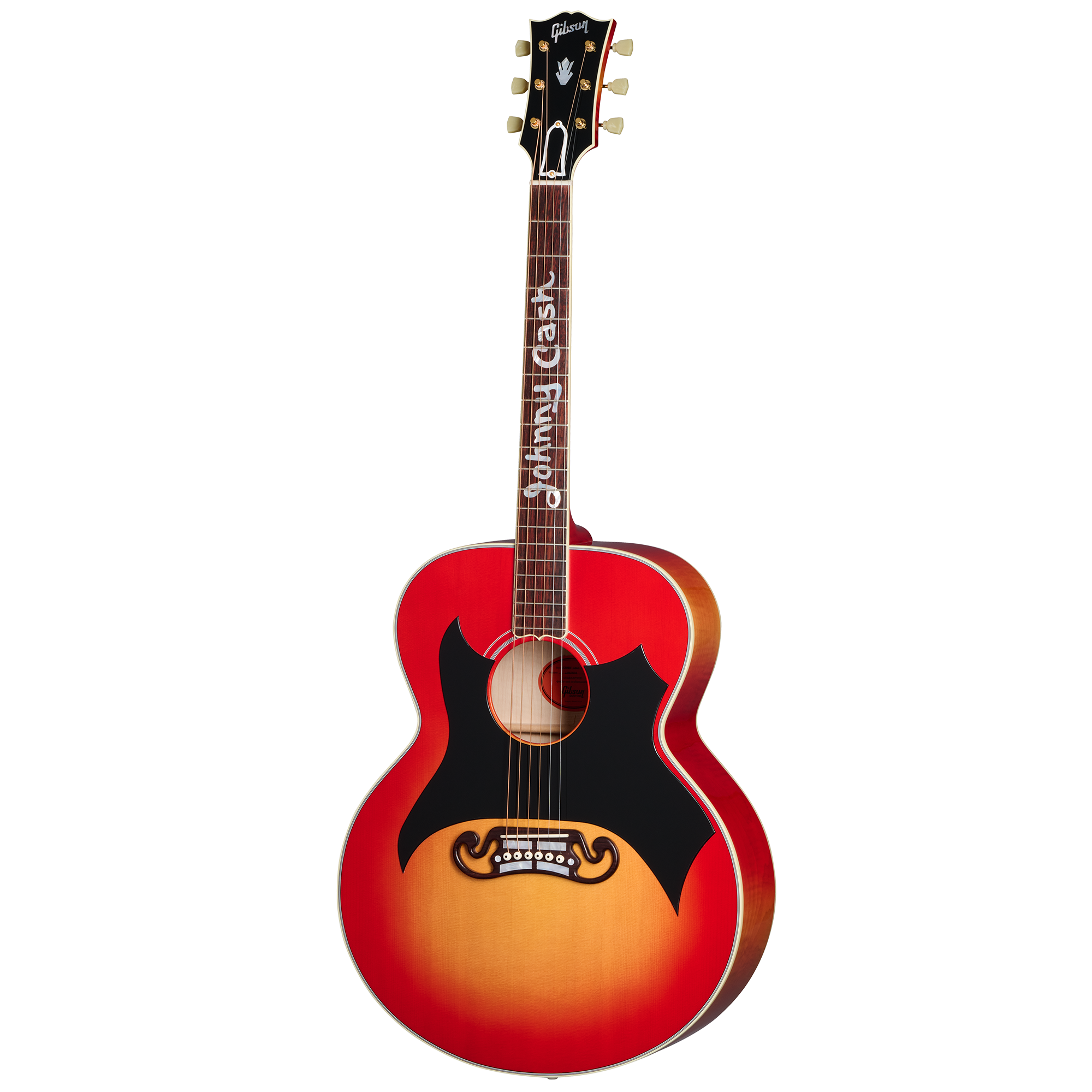 Johnny Cash SJ-200, Vintage Cherry Sunburst | Gibson