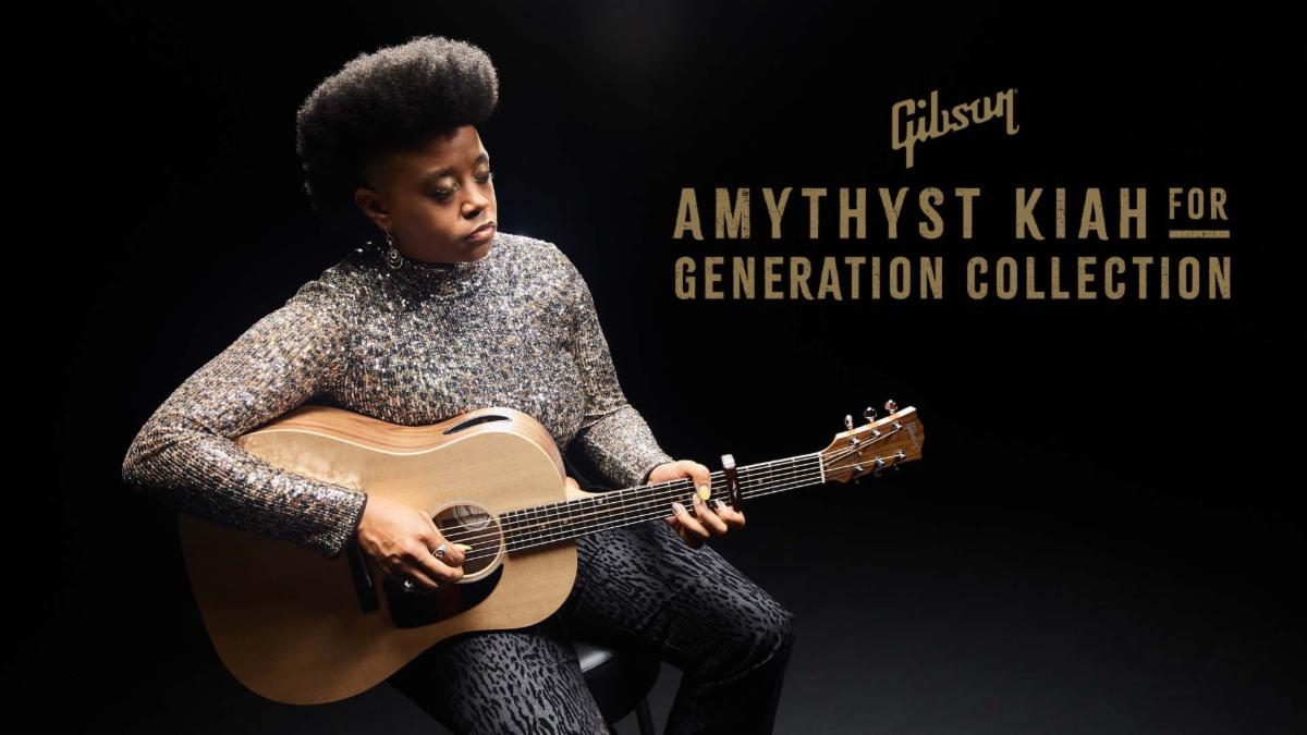 Click the above photo to watch and share Amythyst Kiah’s performance of “Wild Turkey” with the new Gibson Generation Collection G-45 guitar