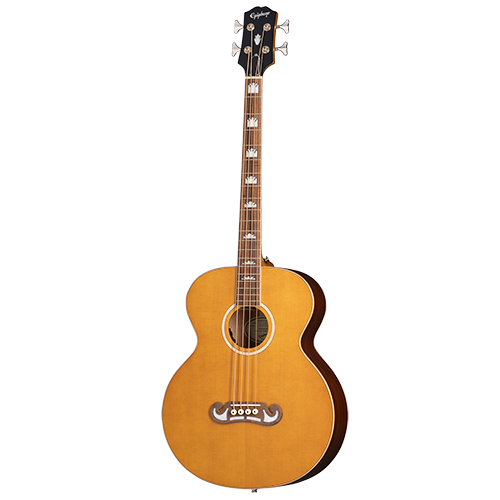 El Capitan J-200 Studio Bass, Aged Vintage Natural | Epiphone