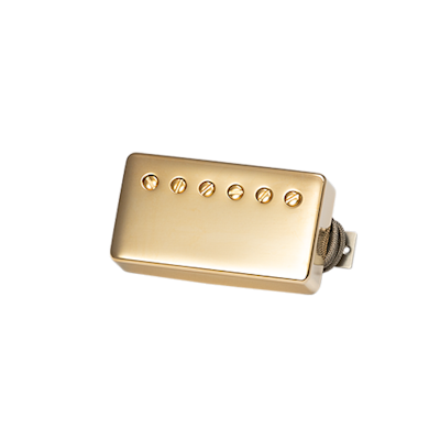 Custombucker Plus (Double Black, True Historic Gold Cover, Unpotted, 2-Conductor, Alnico 3, 8.6K) 