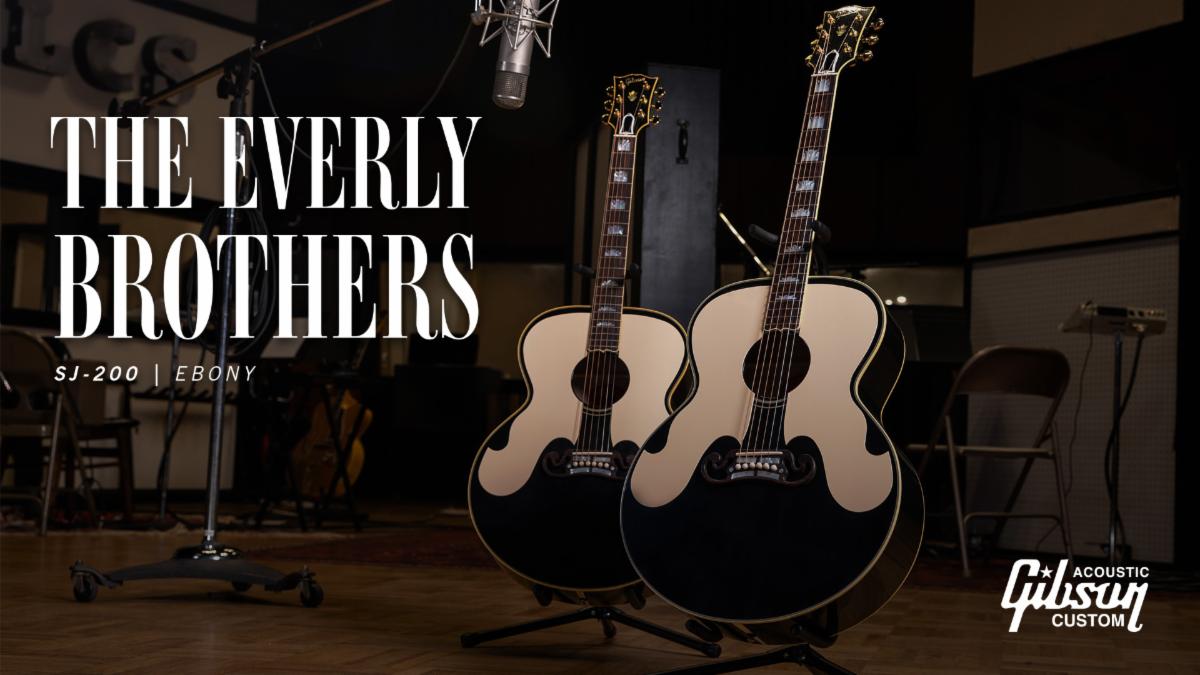 Everly Brothers SJ-200 guitars