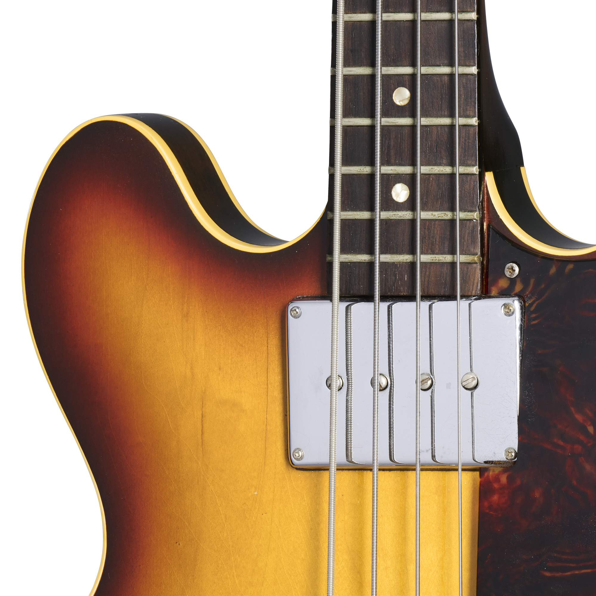 1967 Epiphone EB-232 Rivoli Bass, Royal Tan | Gibson