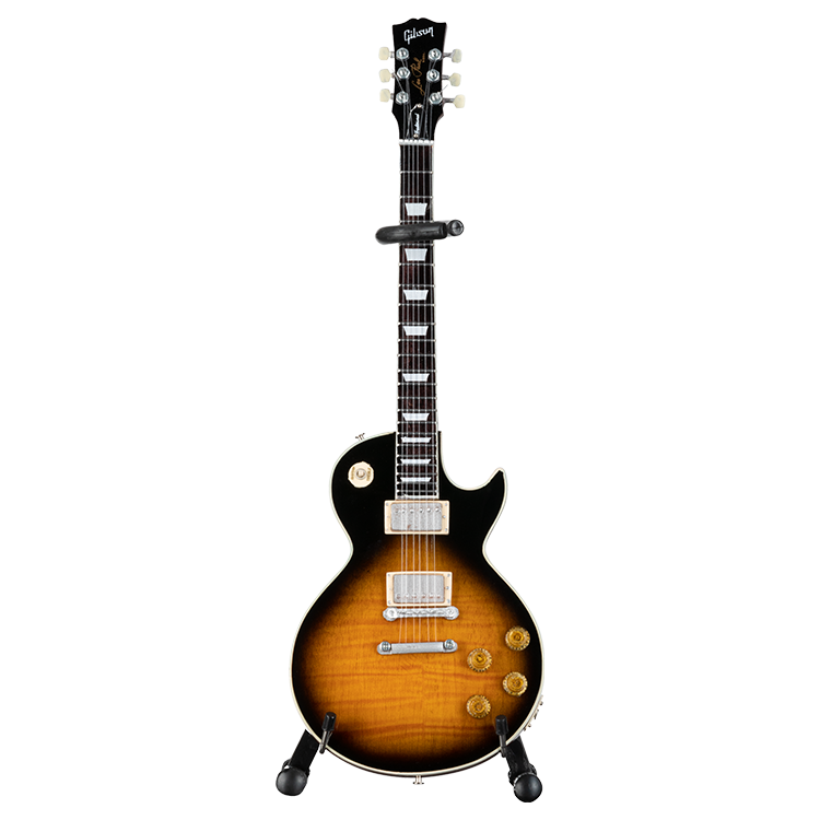 AXE HEAVEN Les Paul Tobacco Burst Mini Guitar Model