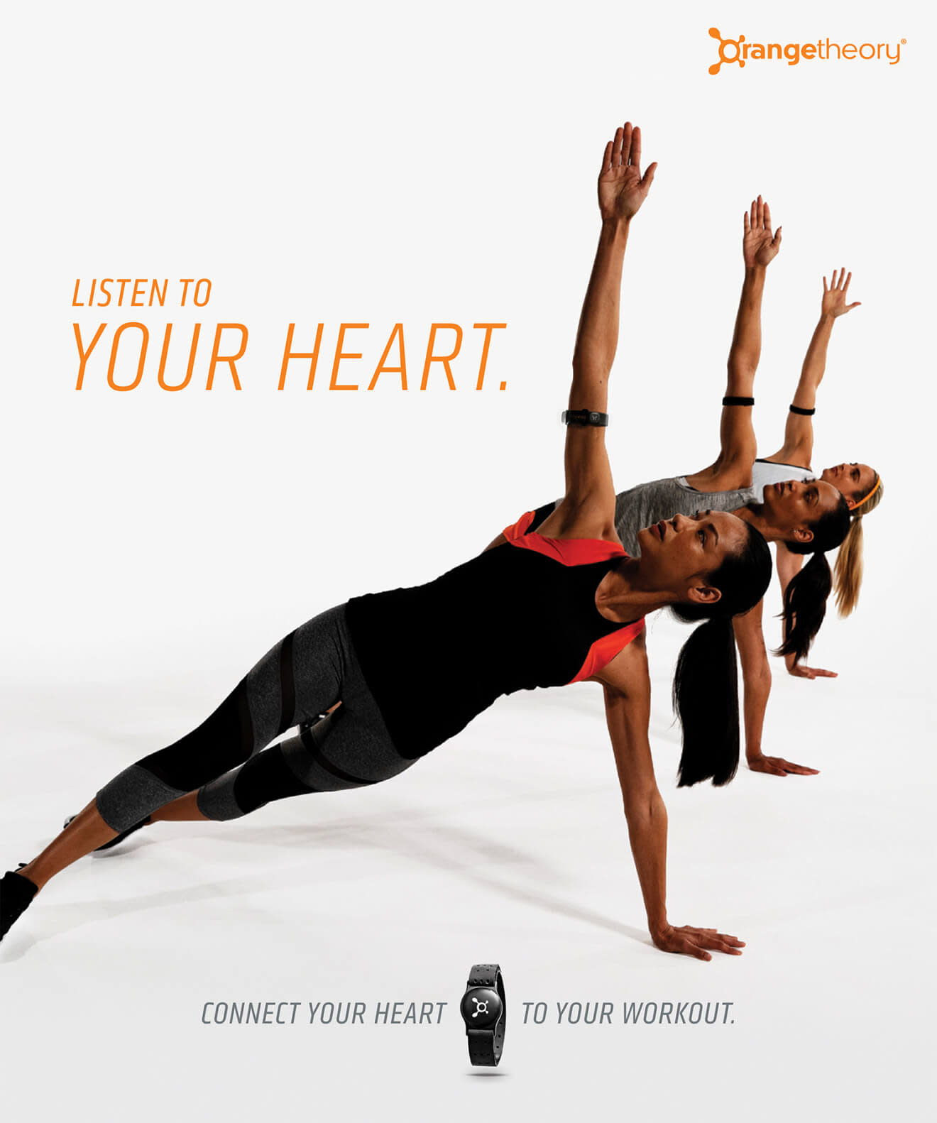 'Listen to your heart' Orangetheory campaign