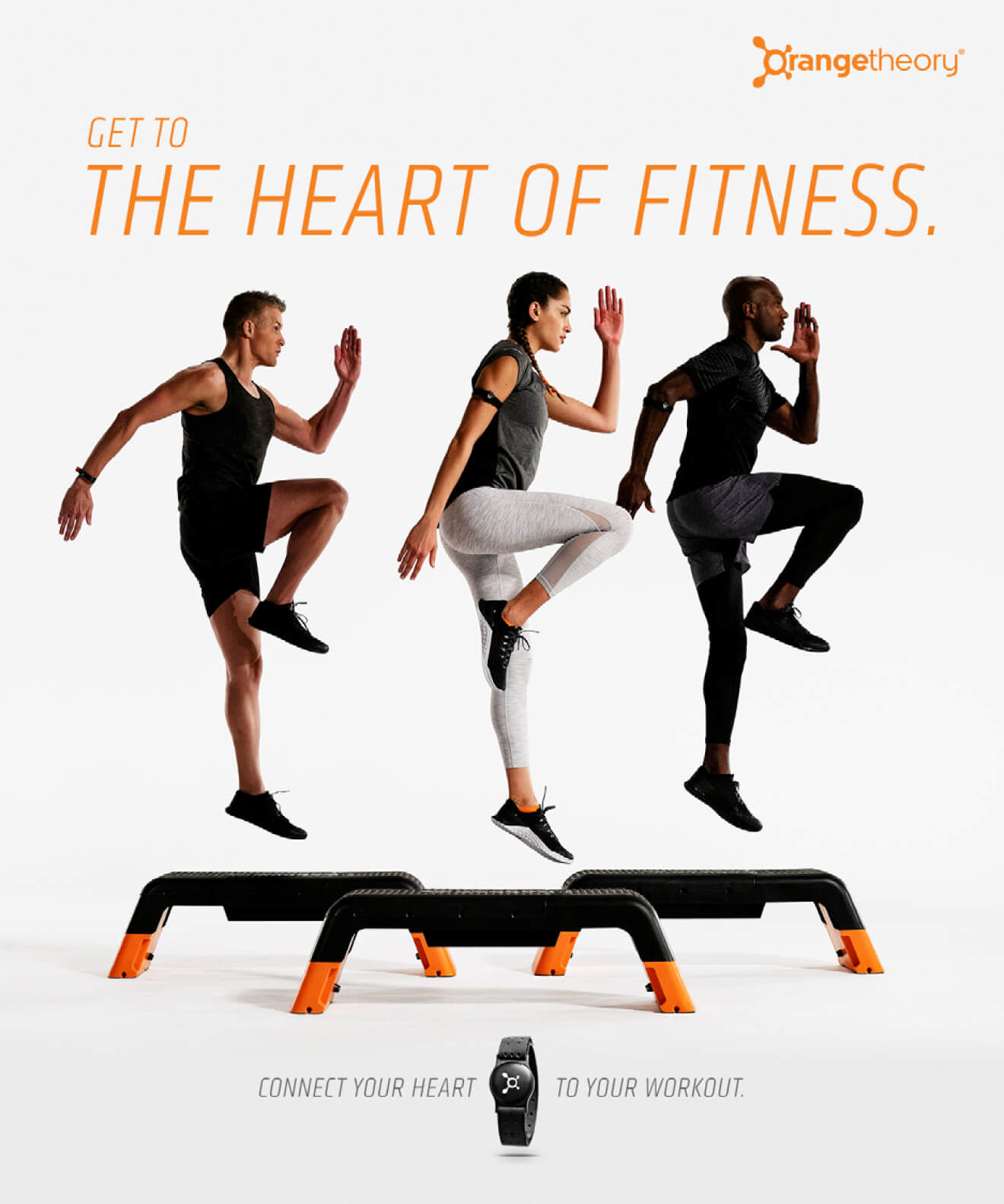 'Get to the heart of fitness' Orangetheory campaign
