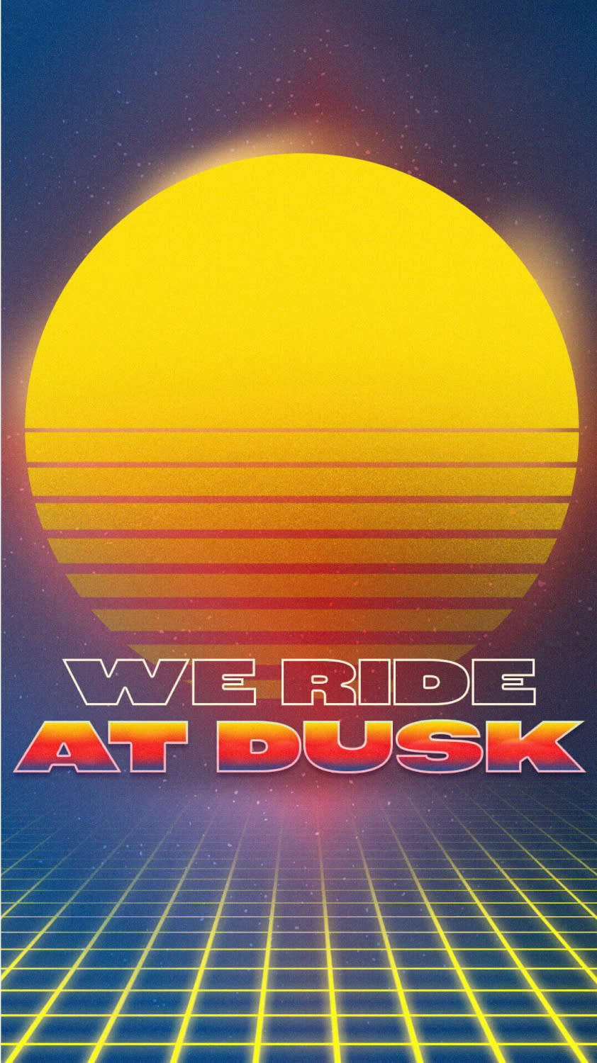 MoonPie - We Ride at Dusk graphic